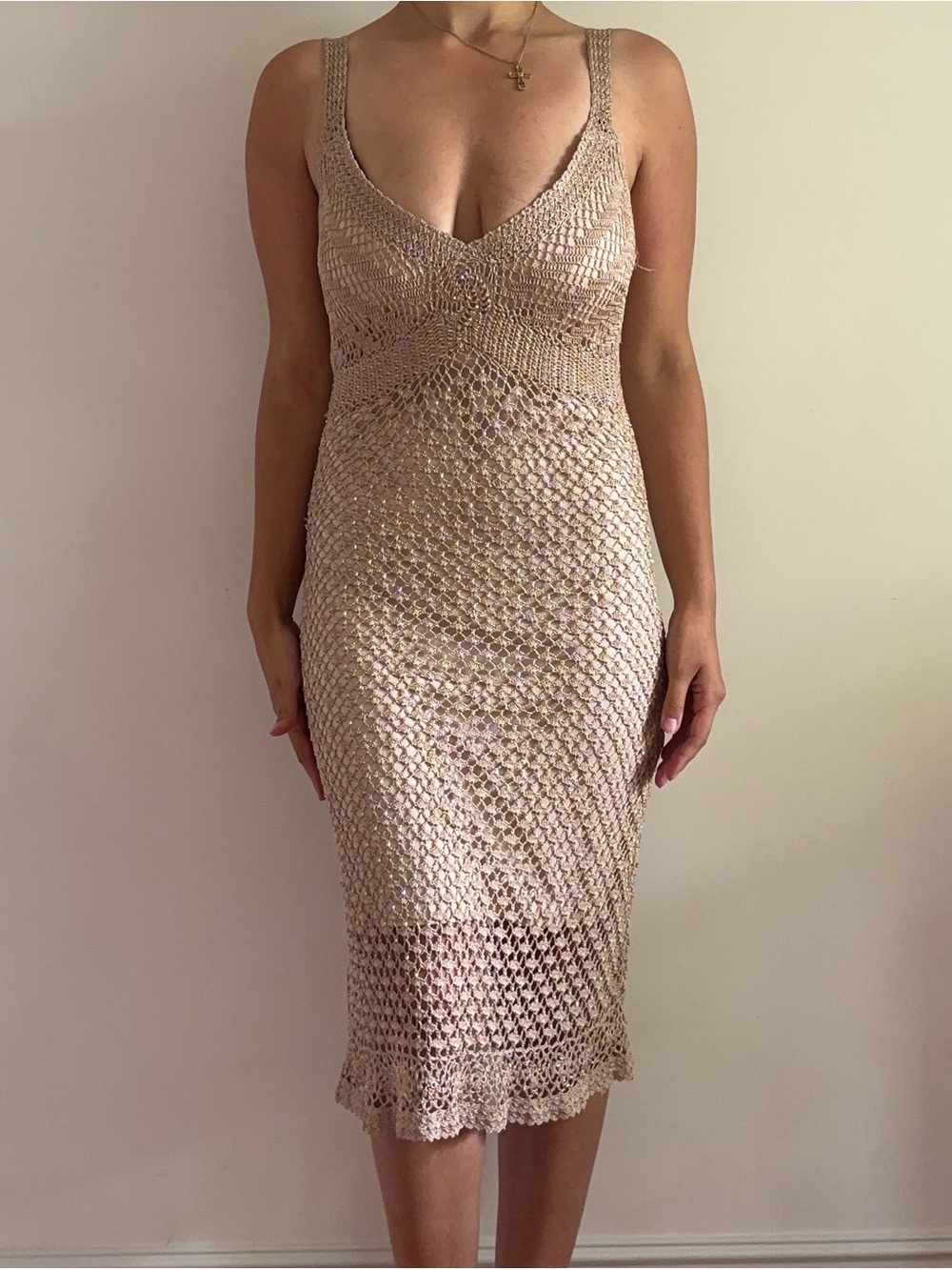 VTG le chateau sequin dress
